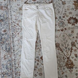 LOFT Women's Light Beige Skinny Jeans